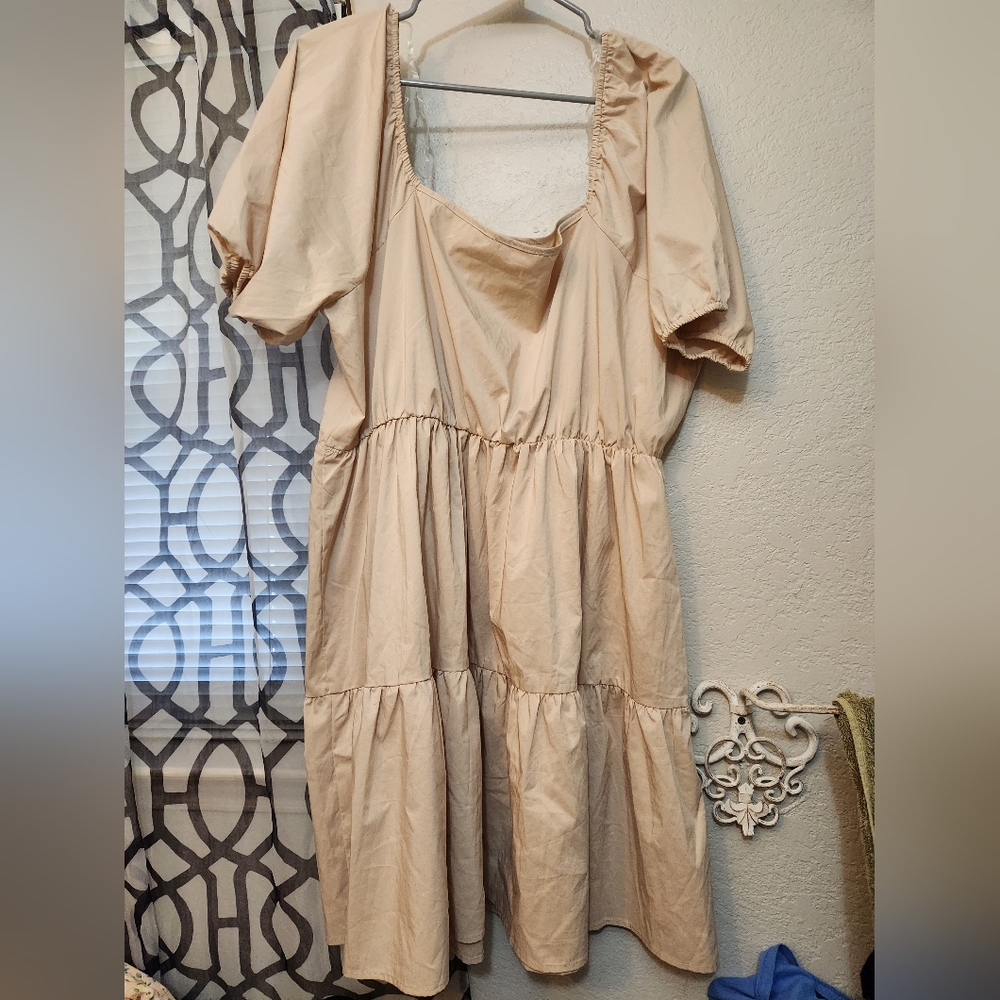 Beige dress